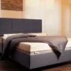 bodypur bett in Helles und freundliches Schlafzimmer mit einem Bodypur-Bett, umgeben von sanften Naturtönen und warmem Tageslicht.
